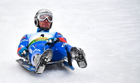 Natural Track Luge World Cup Moscow. Day 3
