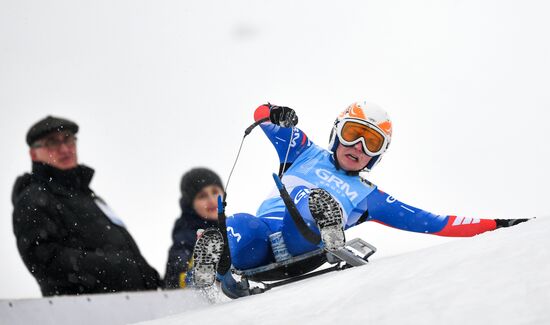 Natural Track Luge World Cup Moscow. Day 3