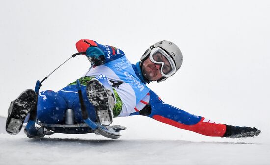 Natural Track Luge World Cup Moscow. Day 3
