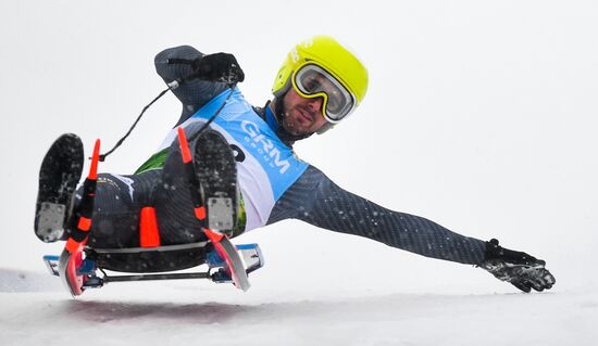 Natural Track Luge World Cup Moscow. Day 3