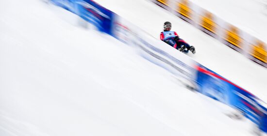 Natural Track Luge World Cup Moscow. Day 3