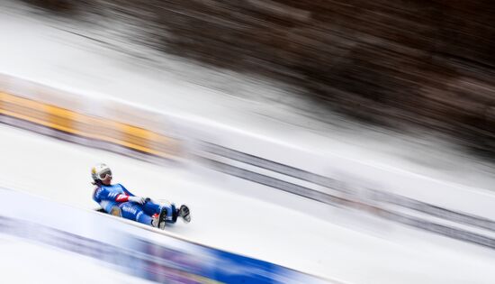 Natural Track Luge World Cup Moscow. Day 3