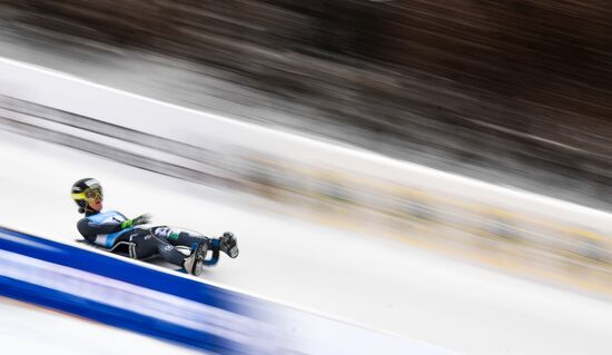 Natural Track Luge World Cup Moscow. Day 3