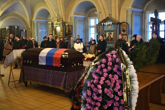 Farewell ceremony for Tu-154 crash victims