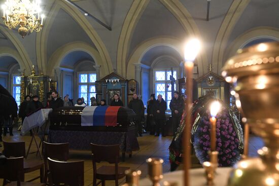 Farewell ceremony for Tu-154 crash victims