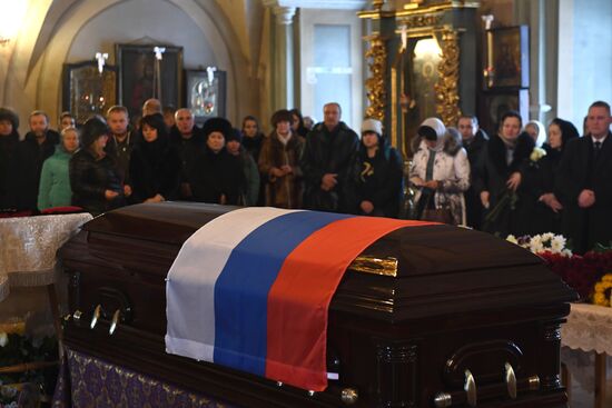 Farewell ceremony for Tu-154 crash victims