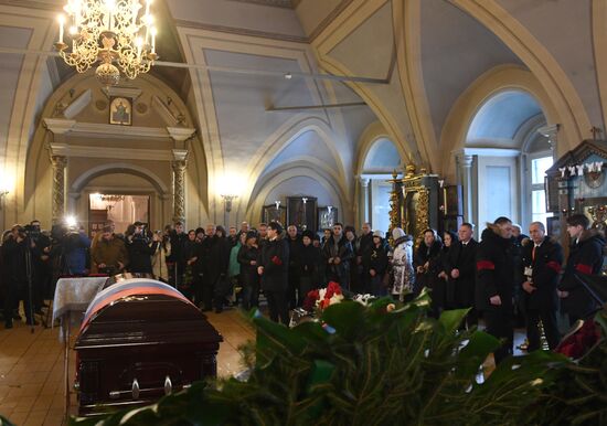 Farewell ceremony for Tu-154 crash victims