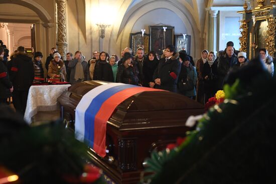 Farewell ceremony for Tu-154 crash victims