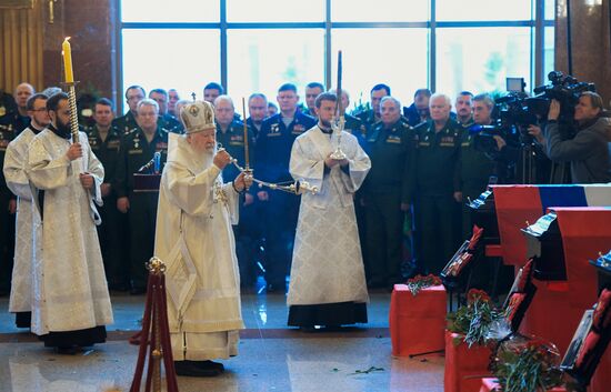 Farewell ceremony for Tu-154 crash victims