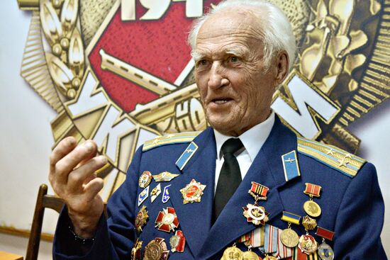War veteran Georgy Tkachenko