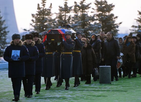 Farewell ceremony for Tu-154 crash victims