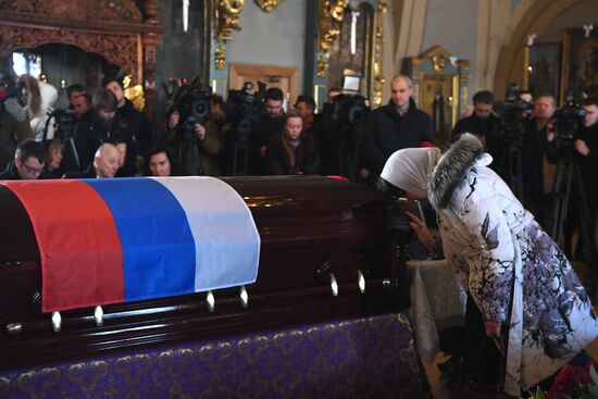 Farewell ceremony for Tu-154 crash victims