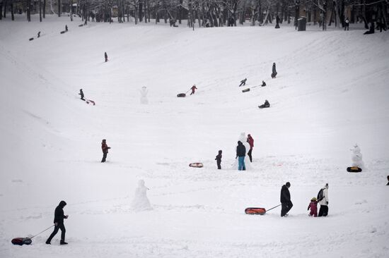 Winter in Veliky Novgorod