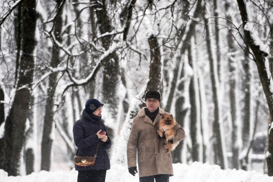 Winter in Veliky Novgorod