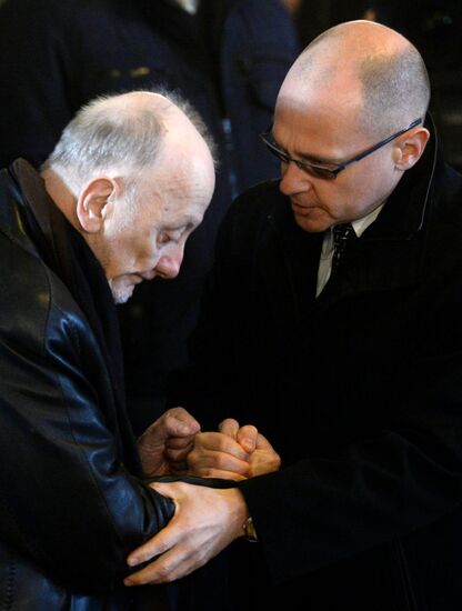 Farewell ceremony for Tu-154 crash victims