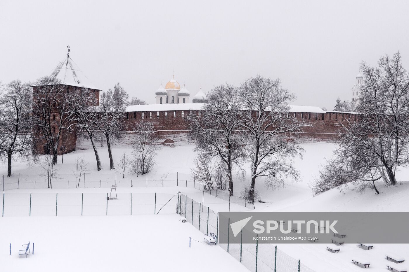 Winter in Veliky Novgorod