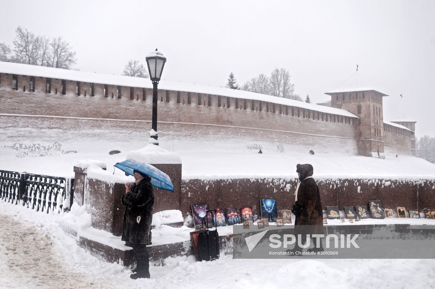 Winter in Veliky Novgorod