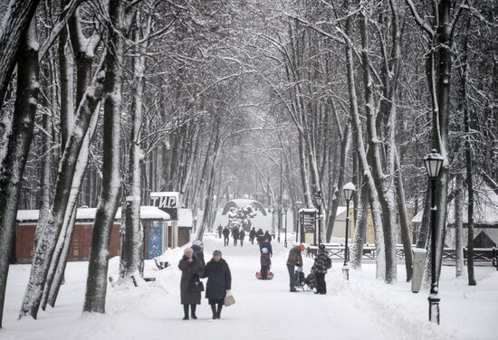 Winter in Veliky Novgorod