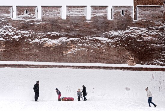Winter in Veliky Novgorod