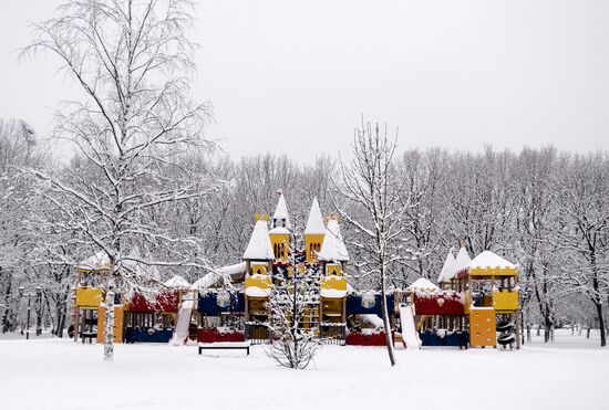 Winter in Veliky Novgorod