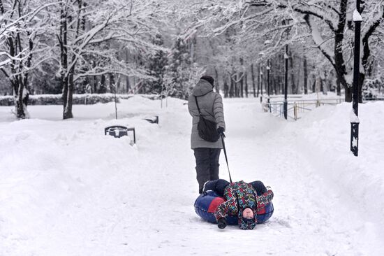 Winter in Veliky Novgorod
