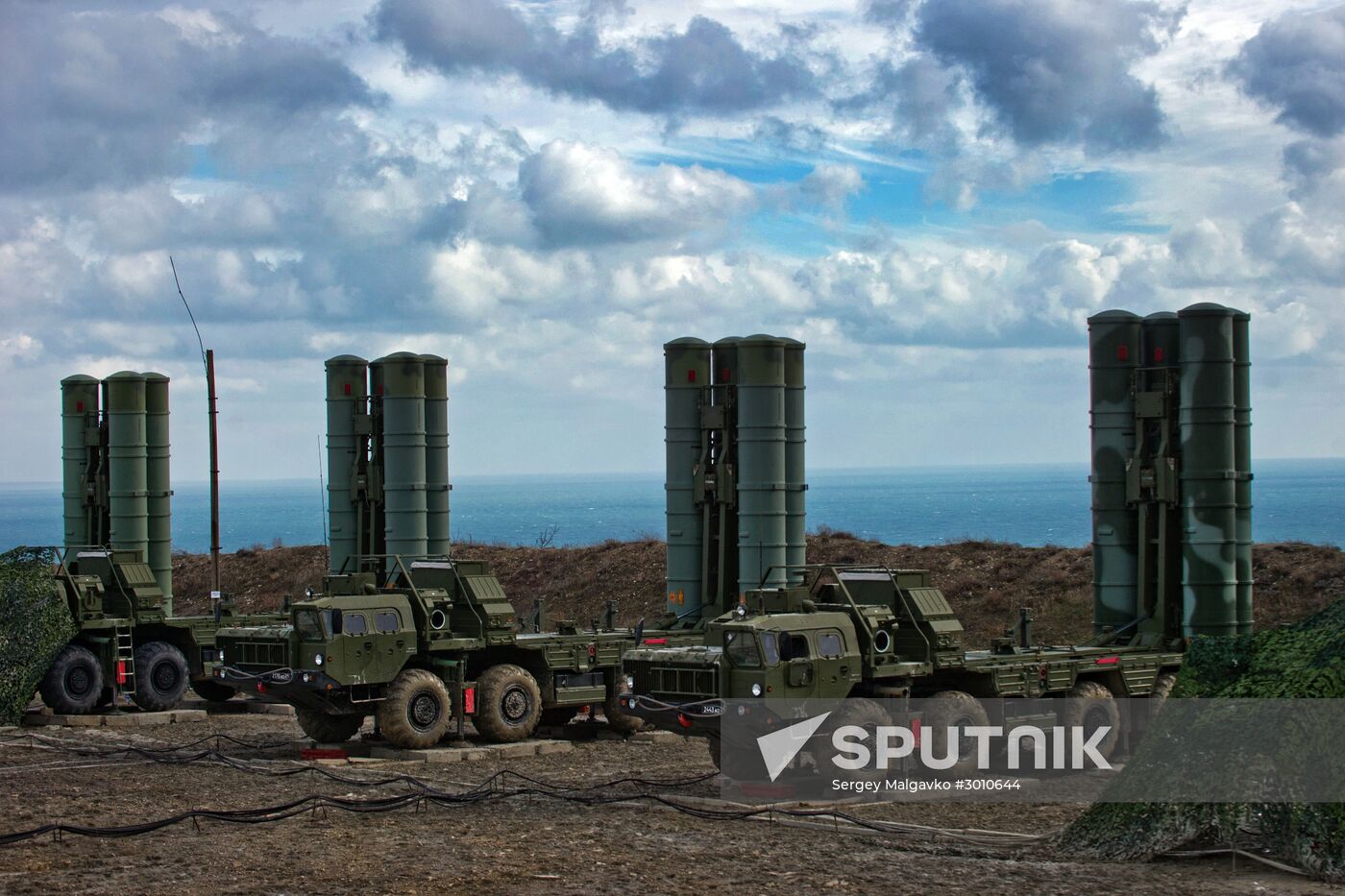 S-400 regiment enters on duty in Crimea