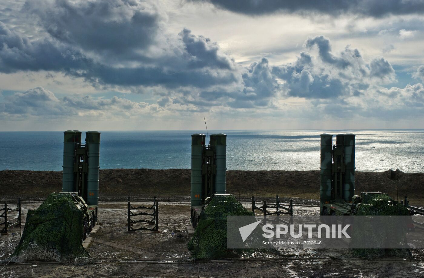 S-400 regiment enters on duty in Crimea