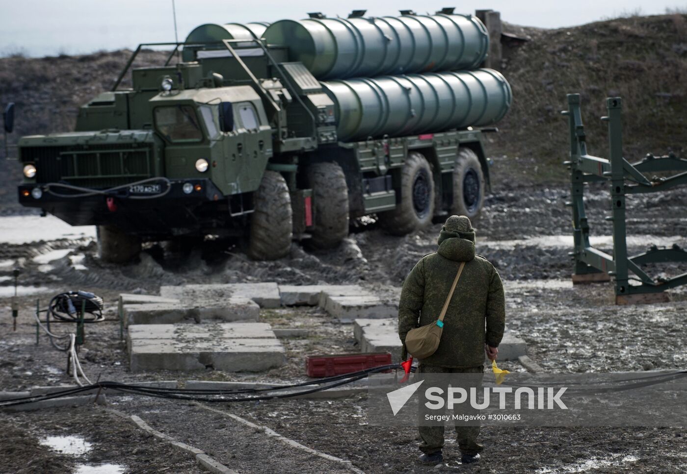 S-400 regiment enters on duty in Crimea