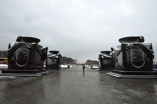 Mourning Tu-154 plane crash victims