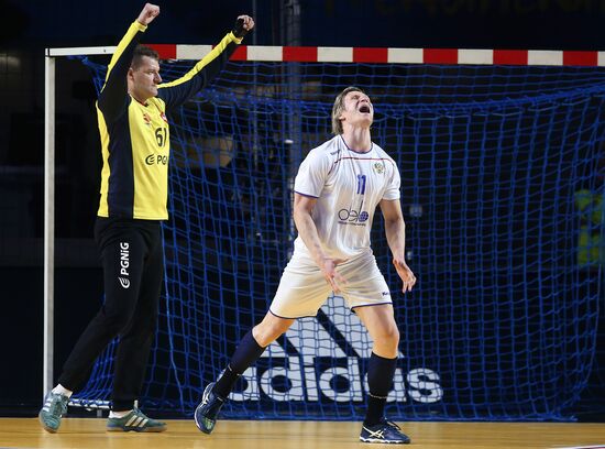 The 2017 IHF World Men's Handball Championship. Poland vs. Russia