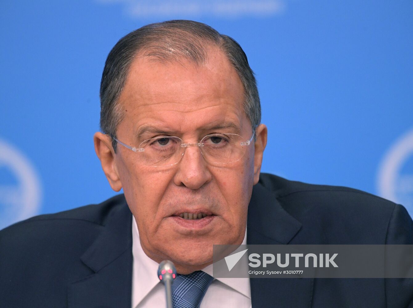 News conference with Russian Foreign Minister Sergei Lavrov