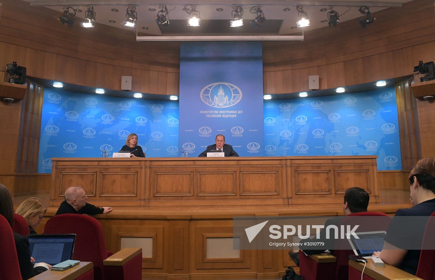 News conference with Russian Foreign Minister Sergei Lavrov