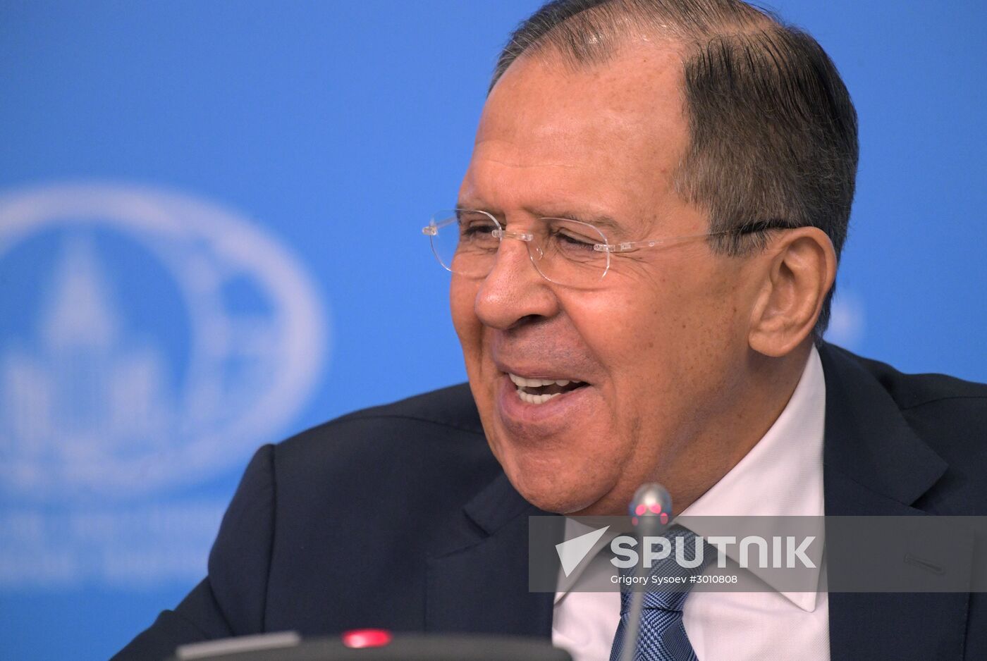 News conference with Russian Foreign Minister Sergei Lavrov