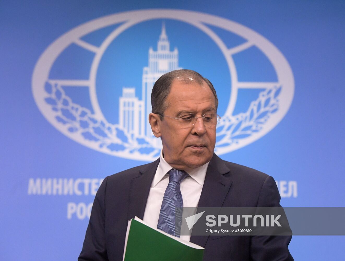 News conference with Russian Foreign Minister Sergei Lavrov