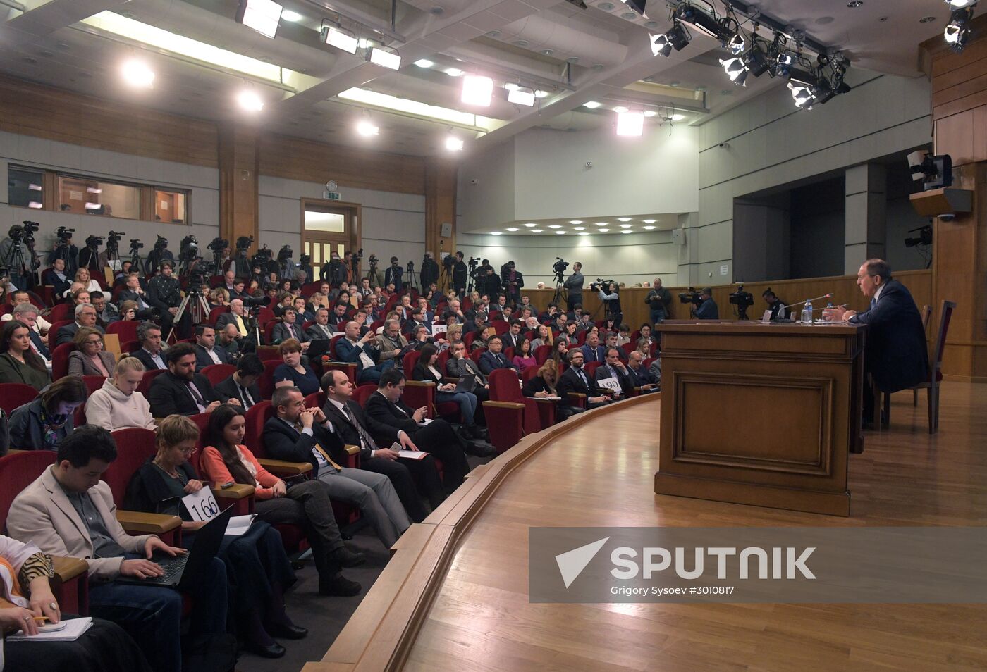 News conference with Russian Foreign Minister Sergei Lavrov