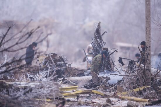 Cargo aircraft crash in Kyrgyzstan