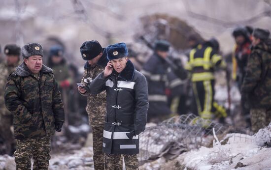 Cargo aircraft crash in Kyrgyzstan