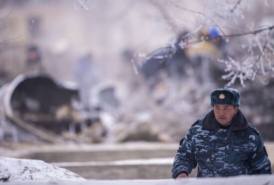 Cargo aircraft crash in Kyrgyzstan