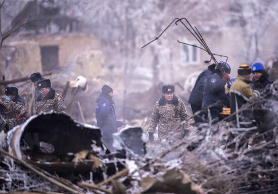 Cargo aircraft crash in Kyrgyzstan