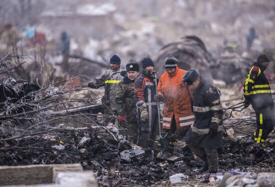 Cargo aircraft crash in Kyrgyzstan