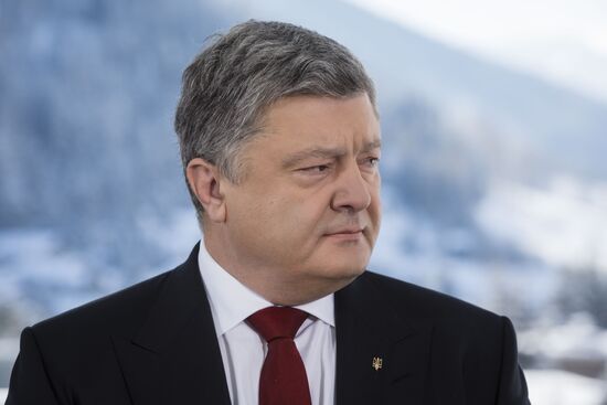 Ukrainian President Petro Poroshenko's working visit to Switzerland