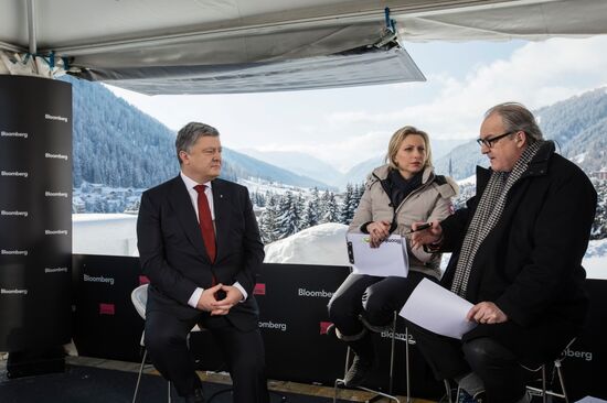 Ukrainian President Petro Poroshenko's working visit to Switzerland