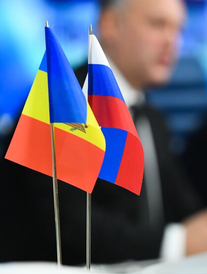 Press conference of President of Moldova Igor Dodon