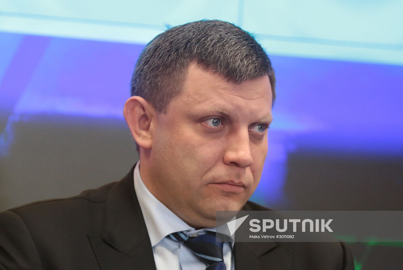 Press conference with leaders of LPR and DPR in Crimea