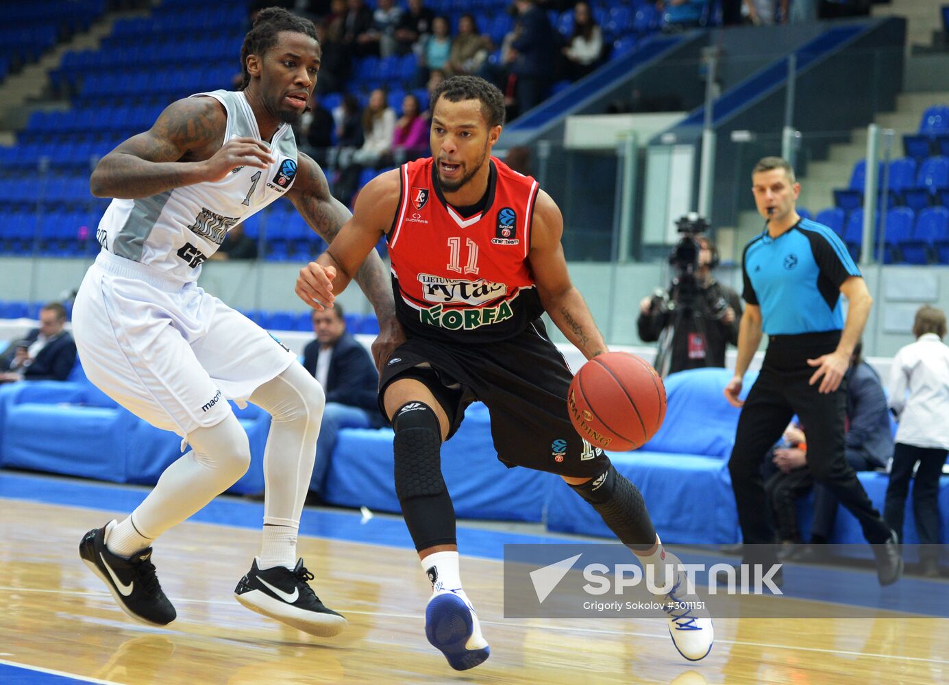 2016–17 EuroCup Basketball. Nizhny Novgorod vs. Lietuvos rytas