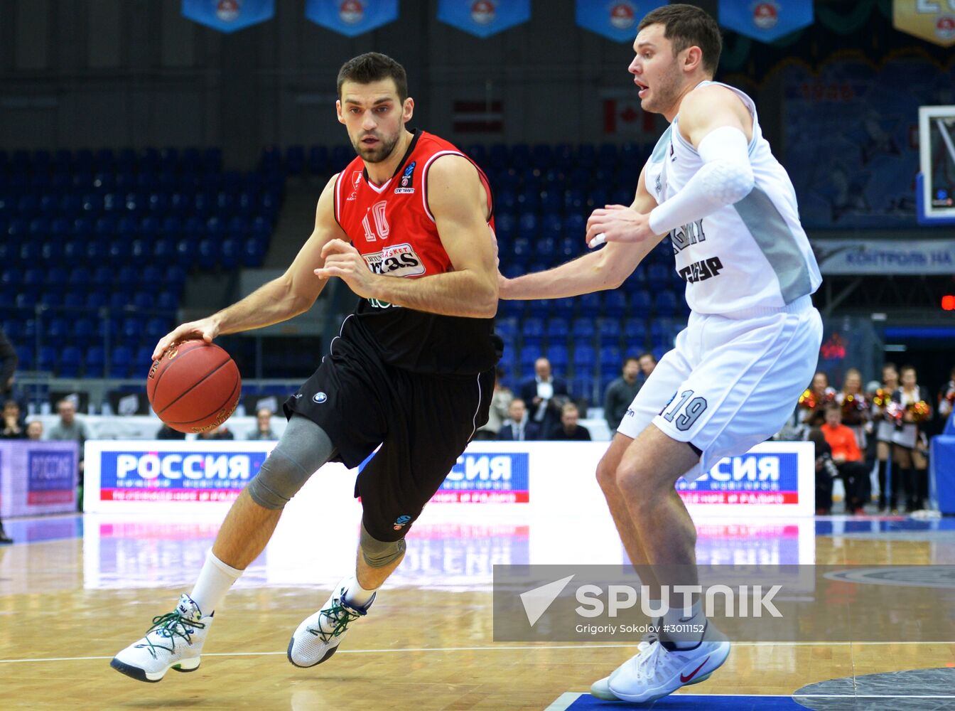 2016–17 EuroCup Basketball. Nizhny Novgorod vs. Lietuvos rytas