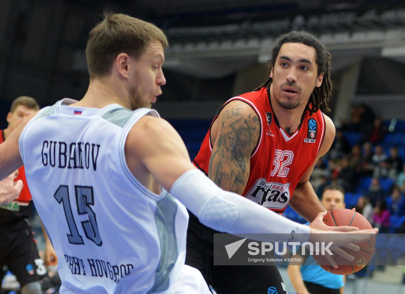 2016–17 EuroCup Basketball. Nizhny Novgorod vs. Lietuvos rytas