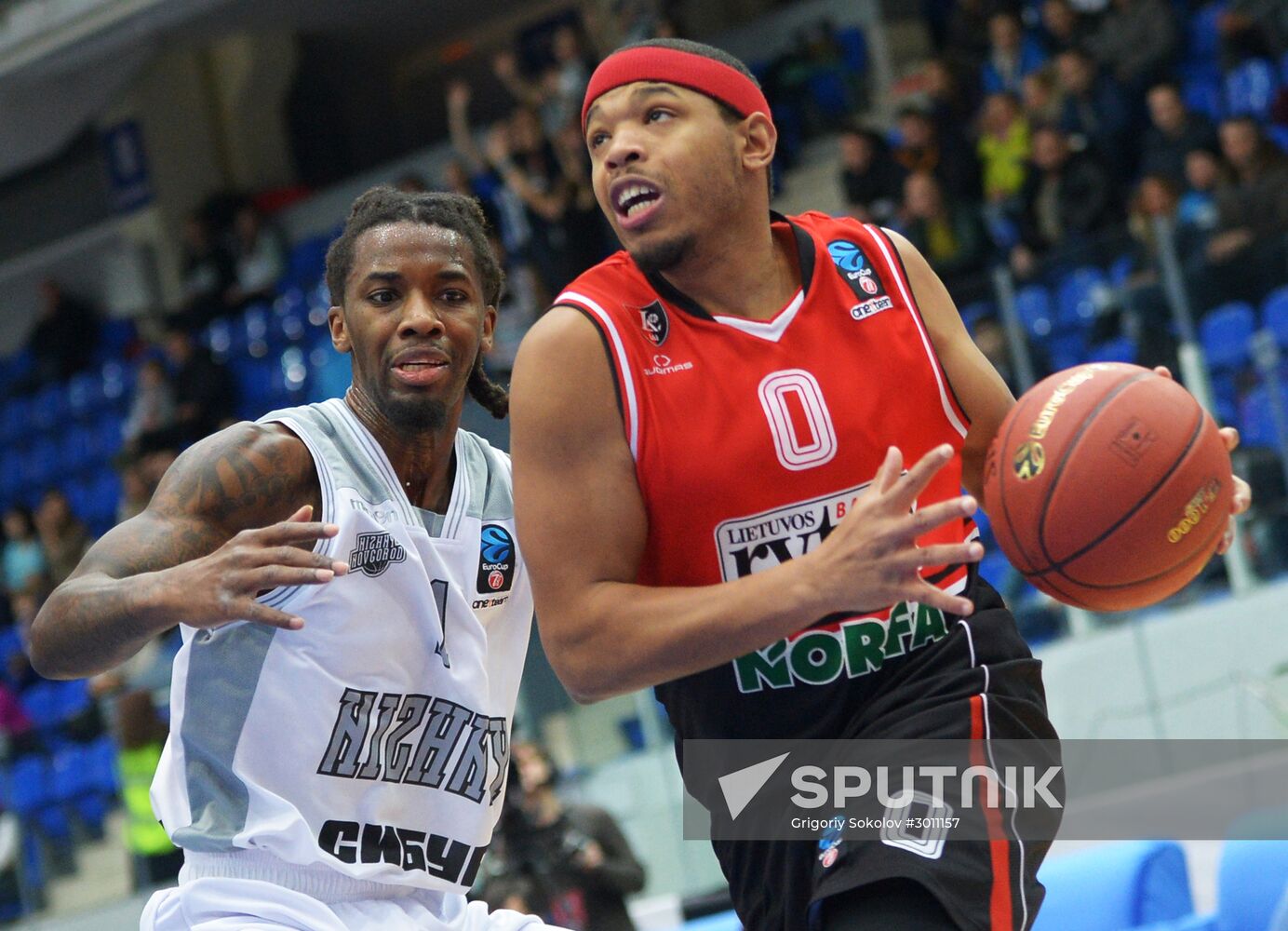 2016–17 EuroCup Basketball. Nizhny Novgorod vs. Lietuvos rytas