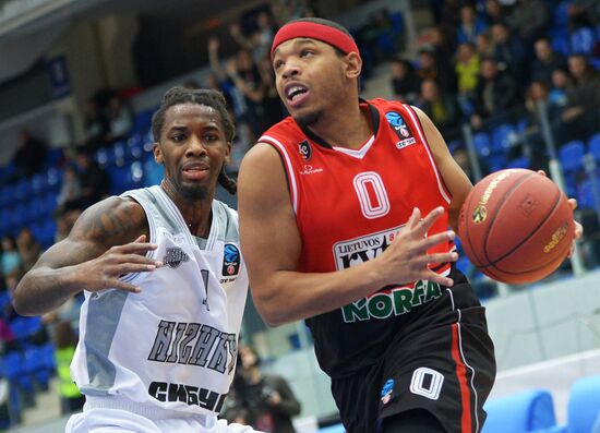 2016–17 EuroCup Basketball. Nizhny Novgorod vs. Lietuvos rytas