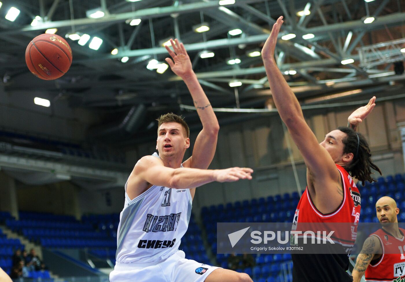 2016–17 EuroCup Basketball. Nizhny Novgorod vs. Lietuvos rytas
